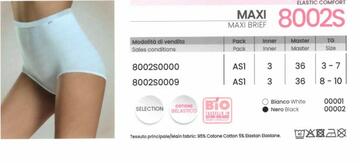 ART. 8002- maxi donna cotone bielastico 8002 - Fratelli Parenti